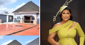 Kemi Korede builds house for her parents Kemi Korede builds a new house for her parents