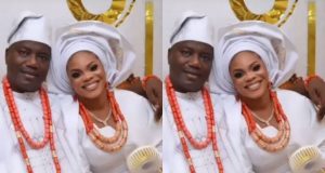 Lanre Gentry celebrates wife on her birthday Lanre Gentry celebrates wife on her birthday