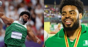 Chukwuebuka Enekwechi makes history as FIRST AFRICAN to hit 22m mark in shot put Nigeria’s Chukwuebuka Enekwechi makes history as first African to hit 22m mark in shot put