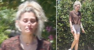 Paris Jackson seen CRYING in public Paris Jackson seen CRYING in public