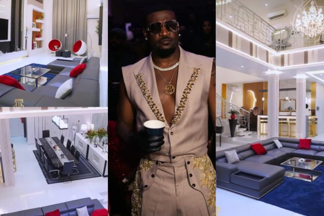 Peter Okoye shows off the interiors of his house