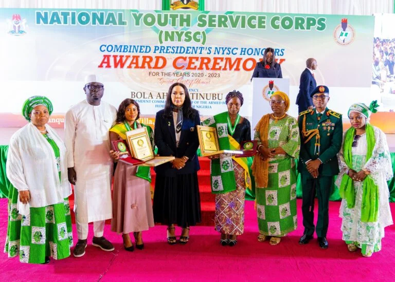 Tinubu awards employment, N250k, scholarships to 200 NYSC graduates