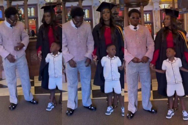 Zlatan Ibile attends and celebrates girlfriend's graduation from University Zlatan Ibile attends and celebrates girlfriend's graduation from University