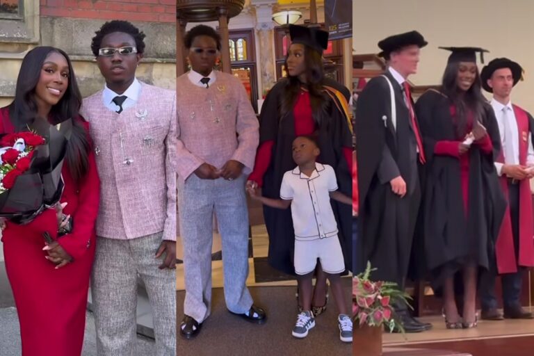 Zlatan Ibile attends and celebrates girlfriend's graduation from University
