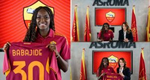 Super Falcons star Babajide Rinsola signs for AS Roma Super Falcons star Babajide Rinsola signs for AS Roma