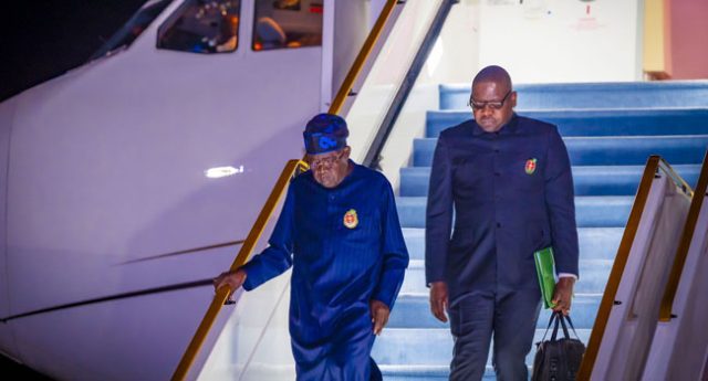 Tinubu arrives Katsina