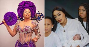 Toyin Lawani blows hot at troll for bullying her daughter Toyin Lawani blows hot at troll for bullying her daughter