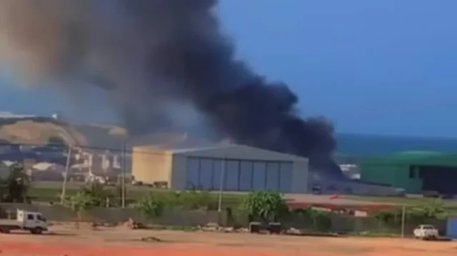Ugandan military helicopter crashes