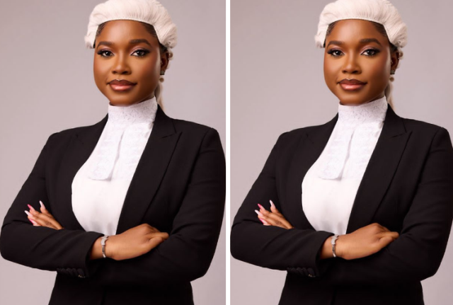 Unilag Law graduate celebrates first class