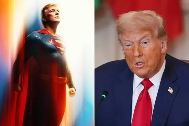 White House sparks outrage with Donald Trump 'Superman' post