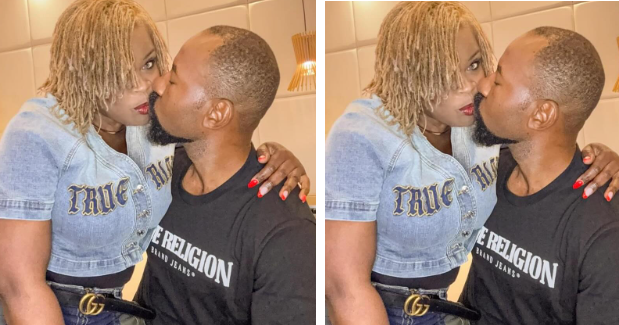Yinka Theisen shares kissing photo with Linc Edochie