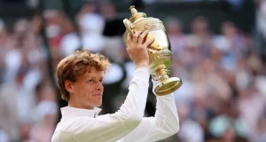 Jannik Sinner WINS Wimbledon Jannik Sinner defeats Alcaraz to win Wimbledon