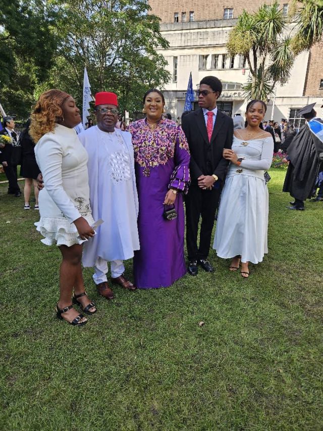 Dave Umahi’s daughter graduates from UK university