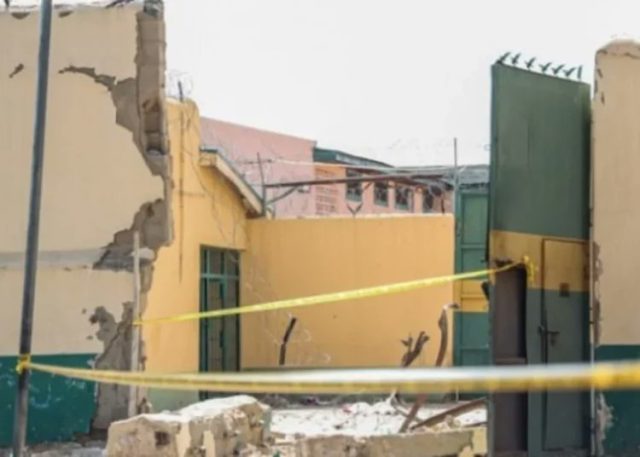 16 inmates ESCAPE today in Keffi jail break KEFFI