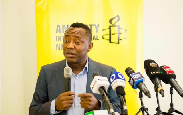 Police detain Omoyele Sowore