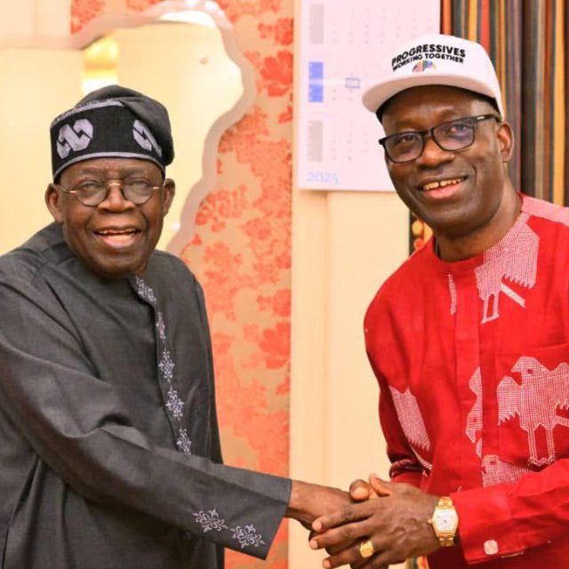 2027 Election: Soludo affirms support for Tinubu during visit