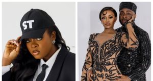 Eniola Badmus replies troll who mocked her absence at Davido’s wedding Eniola Badmus replies troll over comment on CHIVIDO Miami wedding