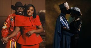 Funke Akindele orders Falz to leave her comment section Funke Akindele playfully tells Falz to leave her Instagram comment section