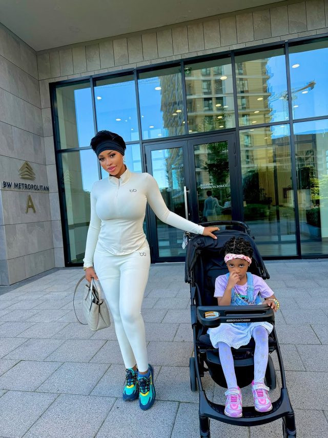 Yetunde Barnabas blasts trolls for mocking her child's use of stroller