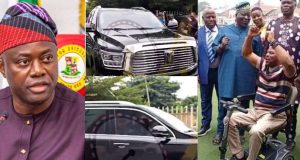 Governor Makinde gifts Ayefele SUV after fire incident Makinde gifts Ayefele SUV