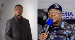 Adeniyi Johnson celebrates police PRO Muyiwa Adejobi Adeniyi Johnson celebrates police PRO Muyiwa Adejobi