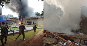 Army confirm explosion, fire at Ogun barracks Army confirm explosion, fire at barracks in Ogun