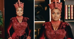 Bimbo Ademoye shares Edo princess themed photos Bimbo Ademoye shares Edo princess themed photos