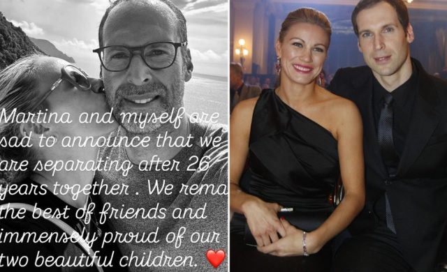 Chelsea legend Petr Cech SPLITS from his wife of 26 years Chelsea legend Petr Cech SPLITS from his wife of 26 years
