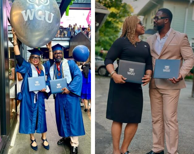 Daniel Ademinokan & wife, Tope GRADUATE Daniel Ademinokan & wife, Tope GRADUATE