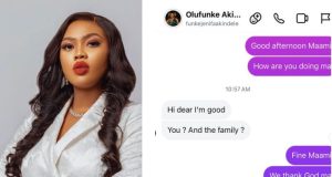Debbie Shokoya praises Funke Akindele Debbie Shokoya praises Funke Akindele