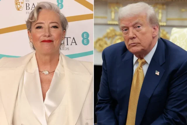 Emma Thompson says Trump asked her on a date the same day she got divorced Emma Thompson says Trump asked her on a date the same day she got divorced
