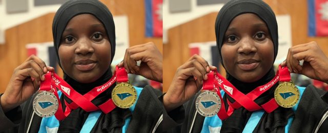 FG gifts teenager who won global English contest N200,000 FG gifts teenager who won global English contest N200,000