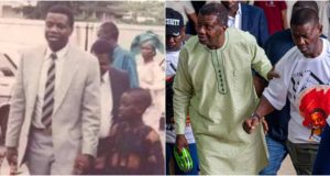Pastor Adeboye and son, Leke recreate 30-year-old photo Pastor Adeboye and son, Leke recreate 30-year-old photo