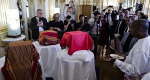 France returns slain king’s skull to Madagascar France returns slain king's skull to Madagascar
