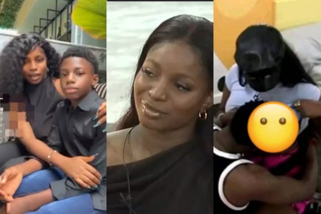 BBNaija S10: Photo of Isabella's son emerges after breastfeeding housemate