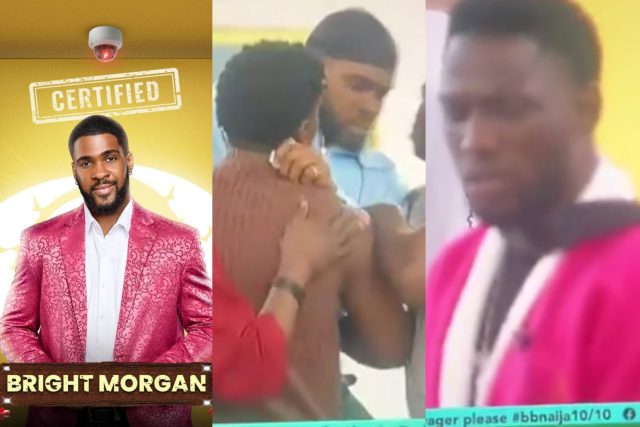 BBNaija S10: Biggie intervenes as Bright Morgan threatened to beat Kayikunmi
