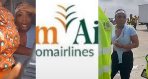 Ibom Air breaks silence following chaos caused by female passenger Ibom Air breaks silence after Chaos caused by female passenger