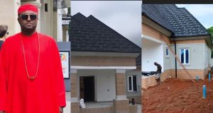 Isreal DMW flaunts newly built house Isreal DMW flaunts his newly built house in Edo State