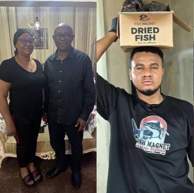Peter Obi condoles with family of slain Fish Magnet Peter Obi condoles with family of slain Fish Magnet