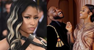 Nicki Minaj congratulates Davido & Chioma on their white wedding Nicki Minaj celebrates Davido and Chioma’s Miami wedding