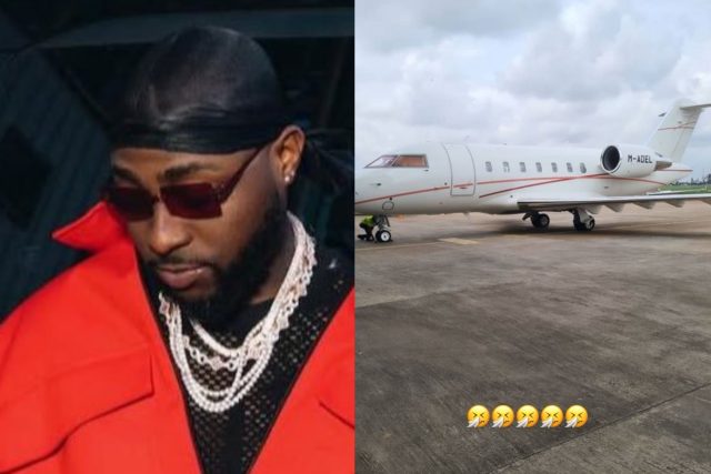 Davido celebrates as family acquires 3rd Private Jet Davido celebrates as family acquires 3rd Private Jet