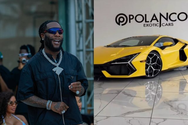 Burna Boy acquires 2025 Lamborghini Revuelto Burna Boy 2025 Lamborghini