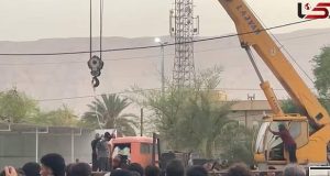 Horrifying moment Iranian ‘k!ller’ is publicly hanged Horrifying moment Iranian 'k!ller' is publicly hanged