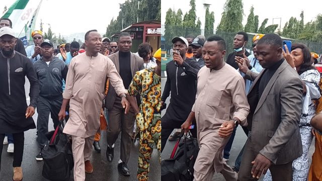 Police threaten to handcuff Sowore over statement refusal