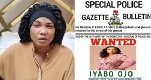 Police DISOWN wanted poster of Iyabo Ojo police disown wanted poster of iyabo ojo