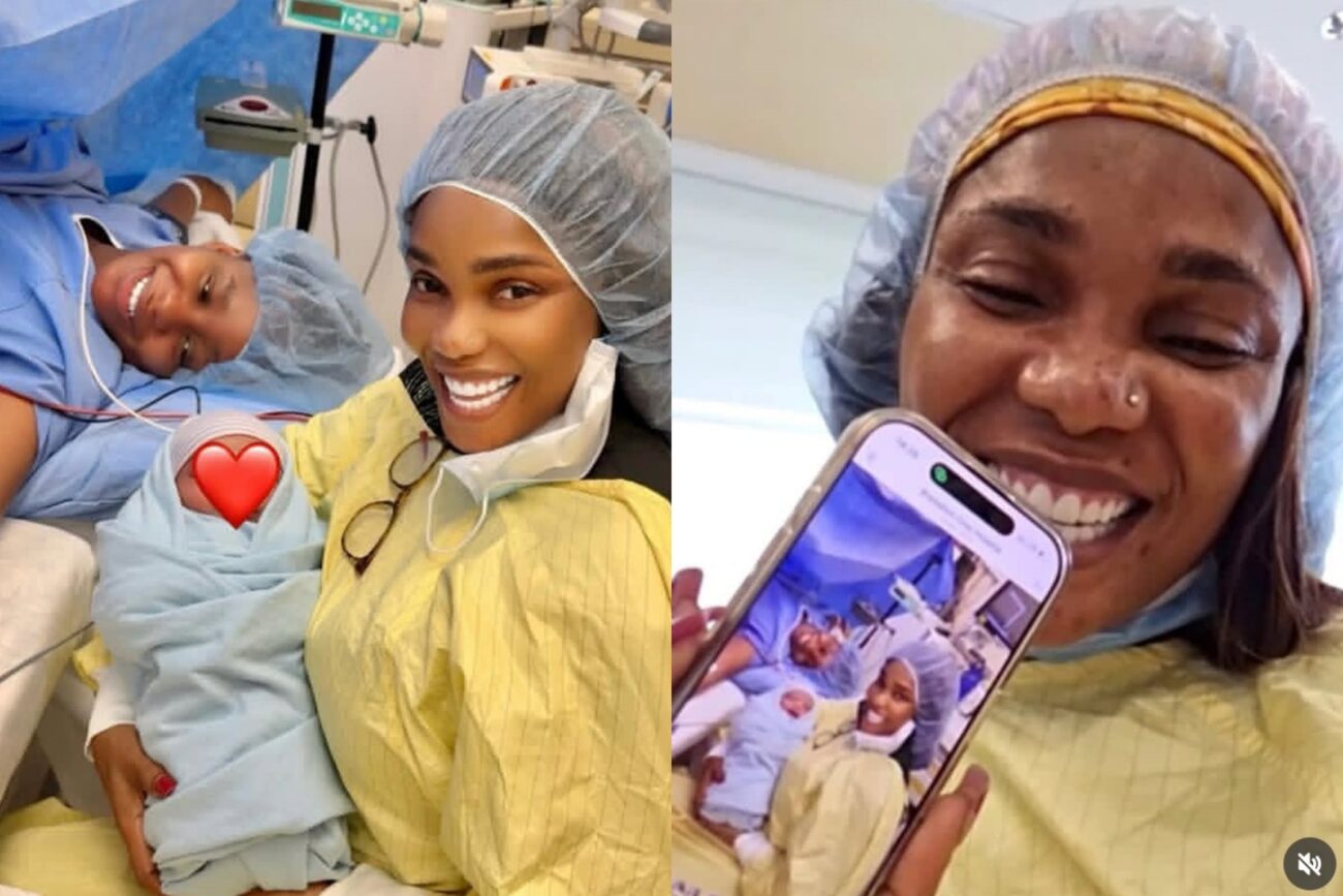 Iyabo Ojo shows off grandson