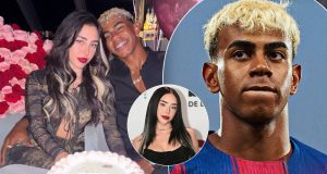 Lamine Yamal goes public with Argentinian rapper girlfriend Lamine Yamal goes public with Argentinian rapper girlfriend