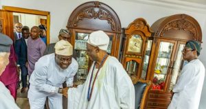 Makinde visits Olubadan-designate, Ladoja Makinde visits Oba Ladoja
