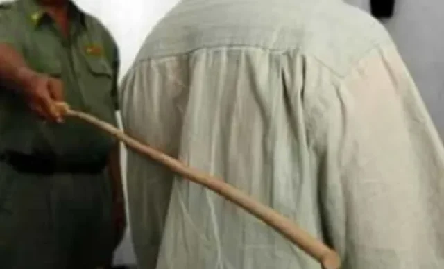 Man gets 50 strokes of cane for stealing roofing sheets