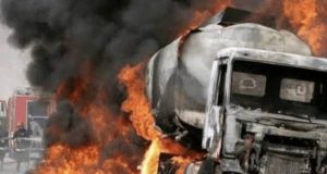 Many feared de.ad as tanker explodes in Kaduna Many feared de.ad as tanker explodes in Kaduna